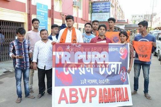 ABVP voices against 'Kerala violence' 